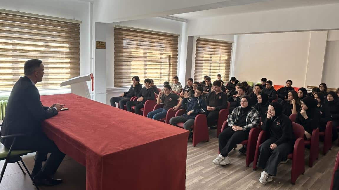 Sinop Cumhuriyet Başsavcısı Mesut PEKTAŞ okulumuzu ziyaret etti.